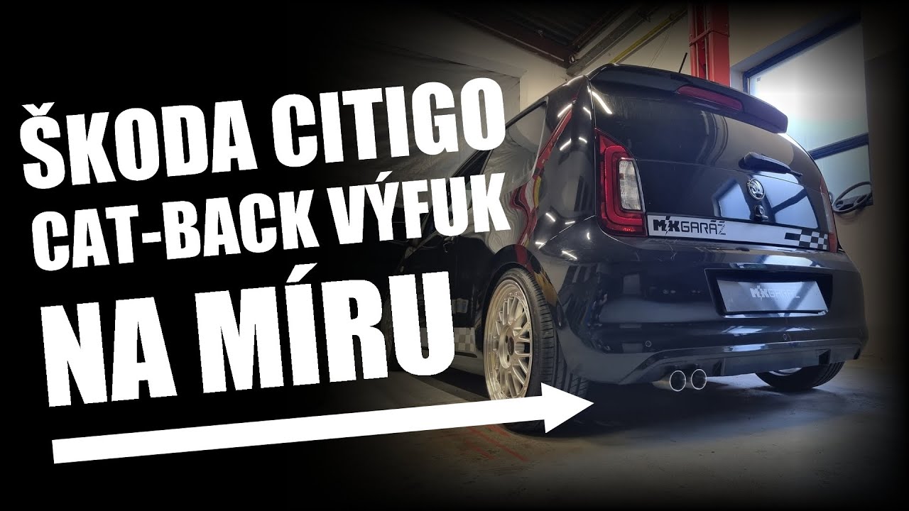 Konečně jsem si udělal výfuk na Citigo!