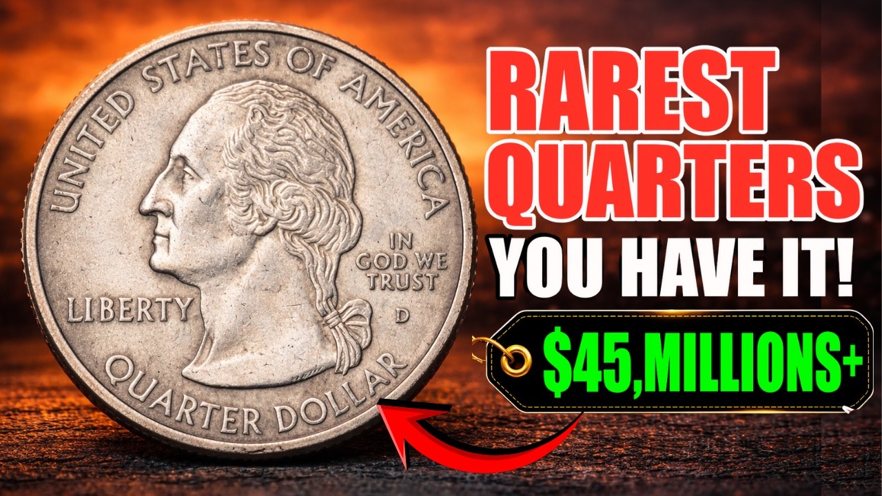 These Most Valuable USA State Quarters Worth Millions | Ultra Rare Quarters You Need to Find!!