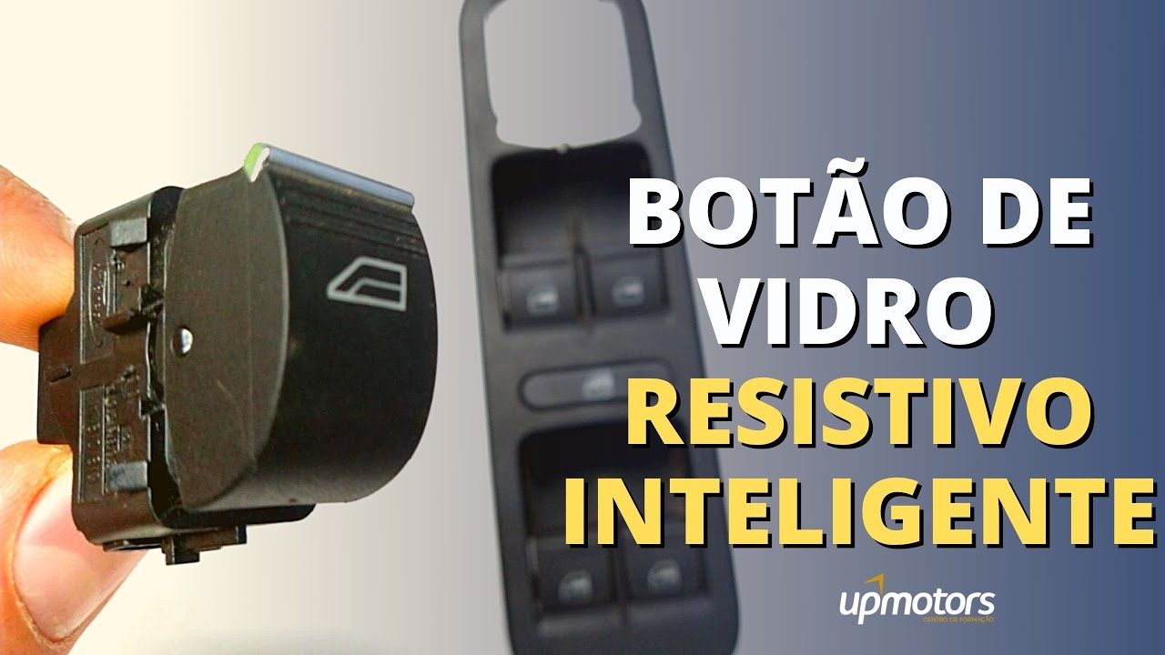 Botão de Vidro RESISTIVO como Funciona e como Testar ; UPMOTORS