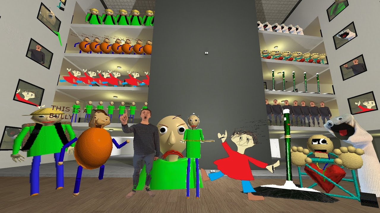 Baldi Basics Family Nextbot Gmod
