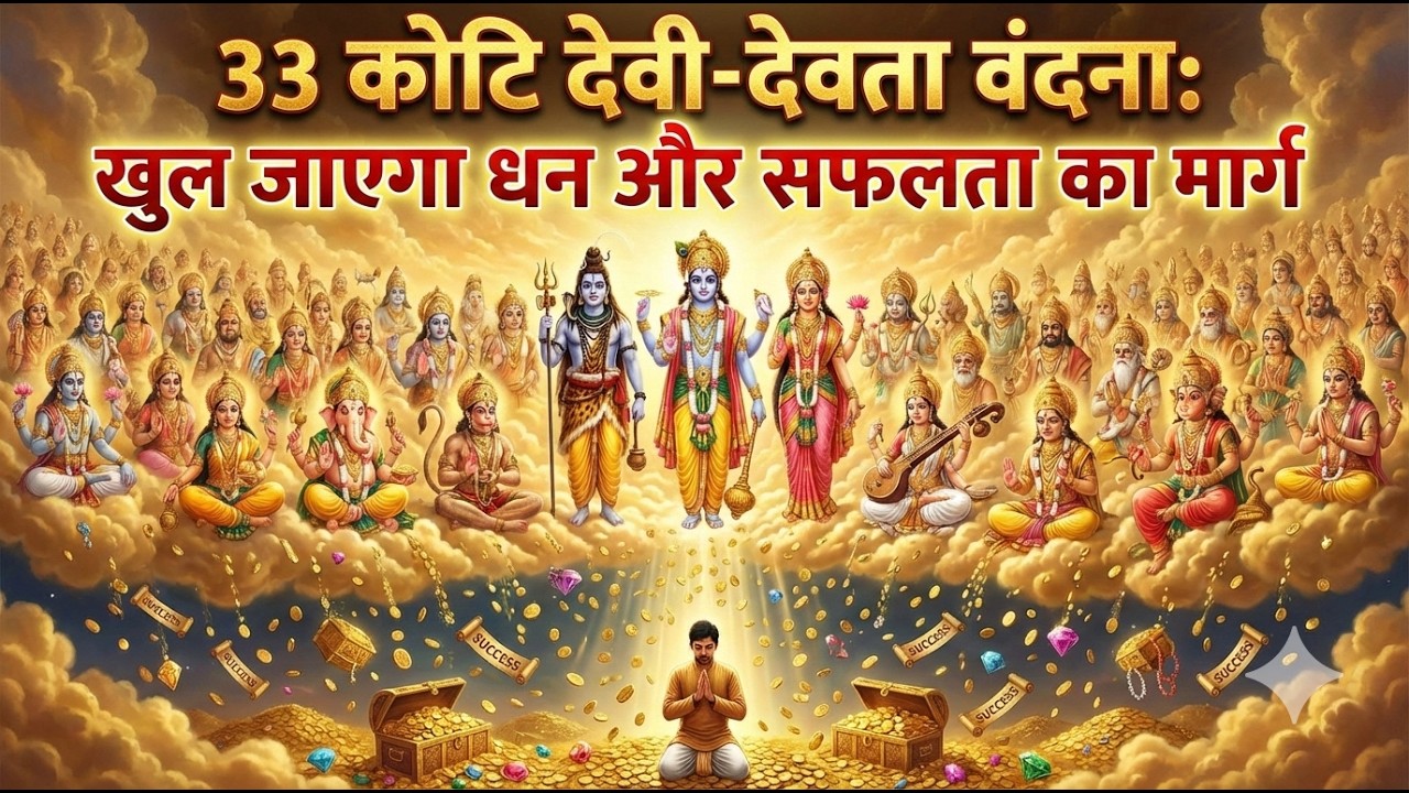 Jab 33 Koti Devi Devta Ek Saath Prakat Hue 🙏 Divya Vandana Jo Jeevan Badal De