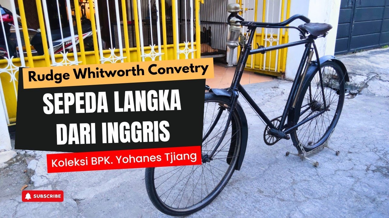 Sepeda Rudge Whitworth Conventry Gent 65 | Sepeda Langka dari Inggris