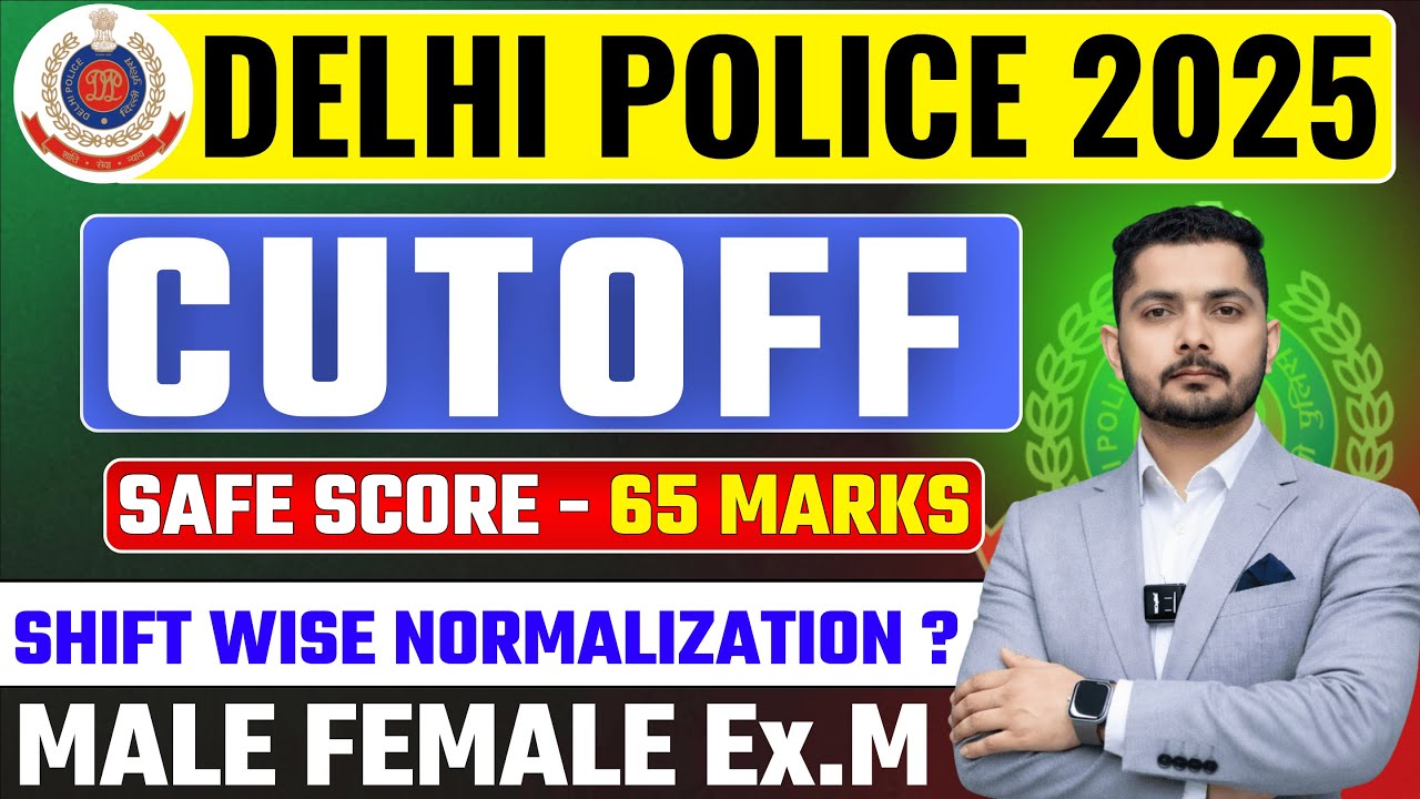 Delhi Police Cut Off 2025 | Delhi Police Constable Expected Cut Off 2025 | DP Constable Cut Off 2025