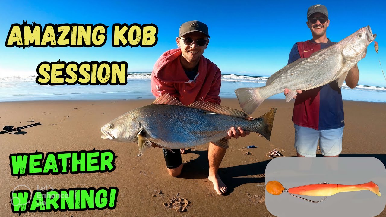 Kob Heaven! Paddletail Fishing Transkei Eastern Cape South Africa