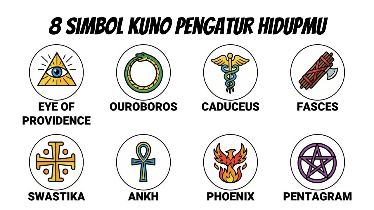 8 Simbol Kuno yang Diam-diam Mendikte Hidupmu; Konspirasi atau Sejarah?