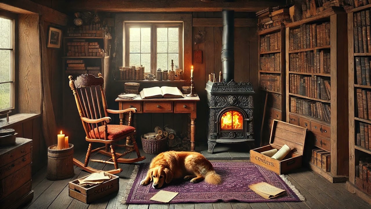 2 Hours Quiet 17th Century Evening 📚🔥 | Deep Focus Study Ambience