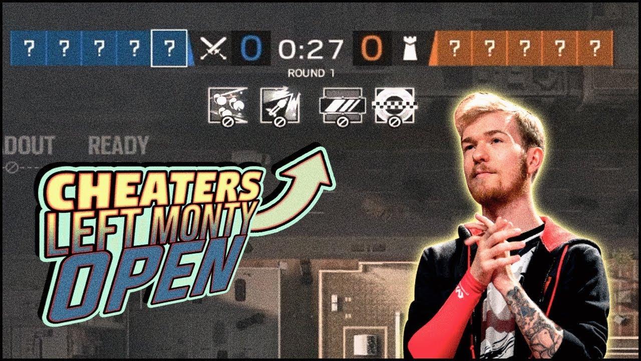 CHEATERS THAT DON'T BAN MONTY 🤣 | Rainbow Six Siege