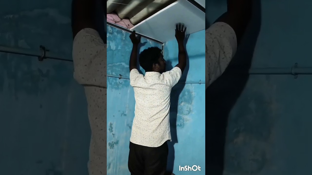 cool cool thermocol ceiling #viral #youtube #cooling #tamil #ideas
