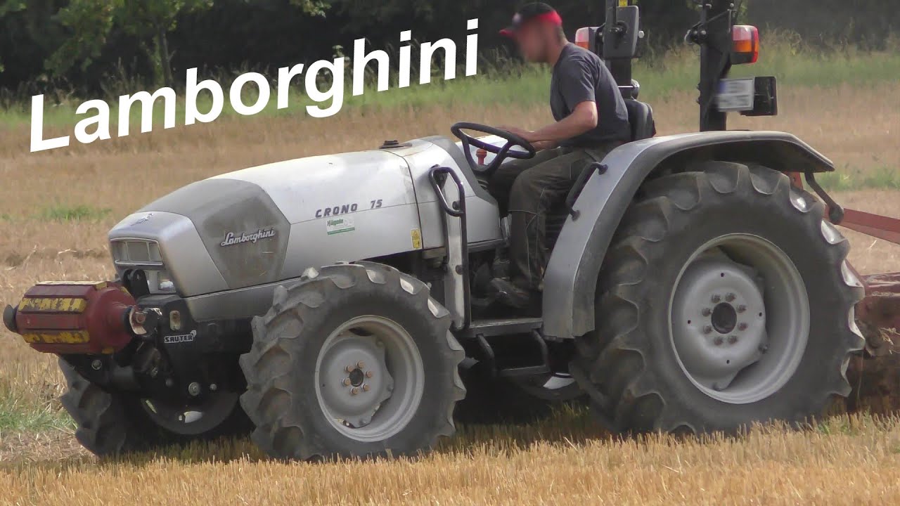 Lamborghini Crono 75 Traktor - Supertraktor in Aktion - Supertractor in action - 4K Video