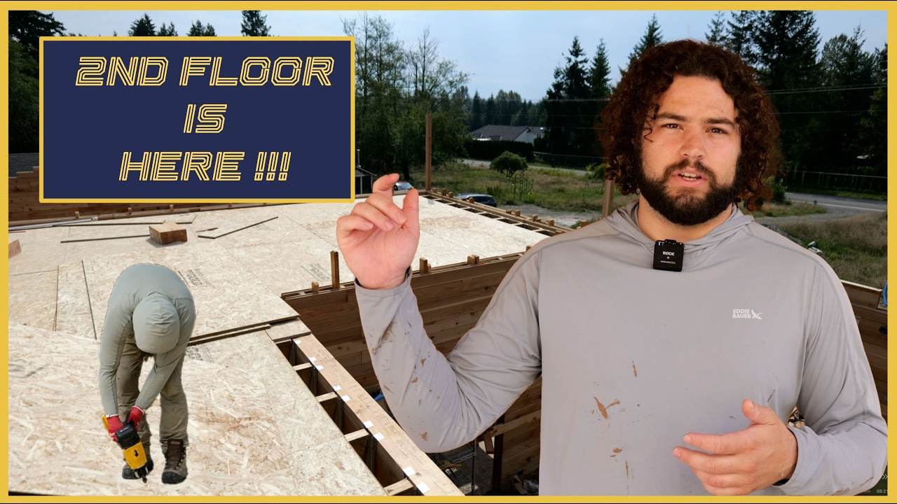 Building My Own House From Scratch (With ZERO Experience) | SECOND FLOOR IS HERE