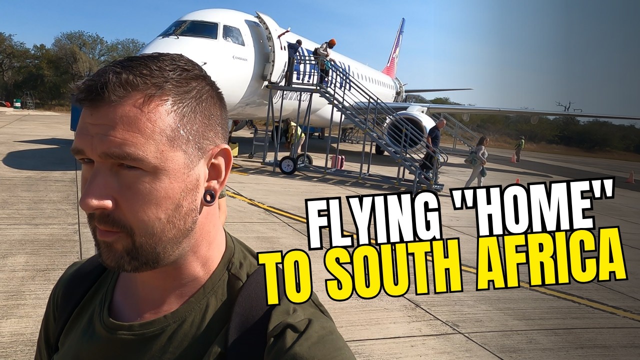 FLYING TO JOHANNESBURG AND HOEDSPRUIT - VLOG 4