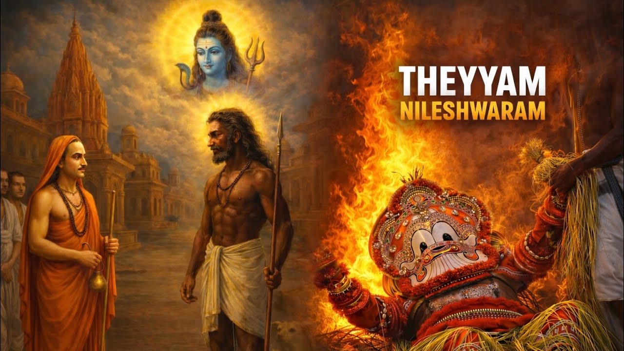 Fear, fire, faith — Pottan Theyyam 