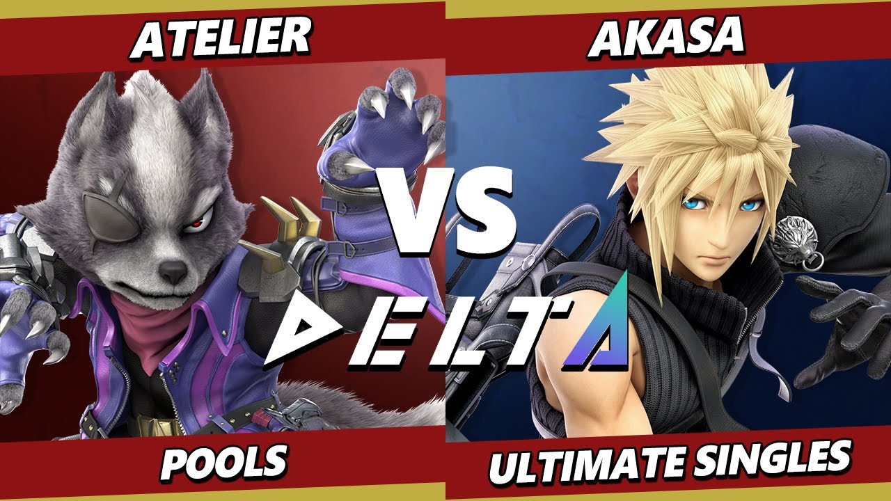 Delta 5 - Atelier (Wolf) Vs. Akasa (Cloud) Smash Ultimate - SSBU