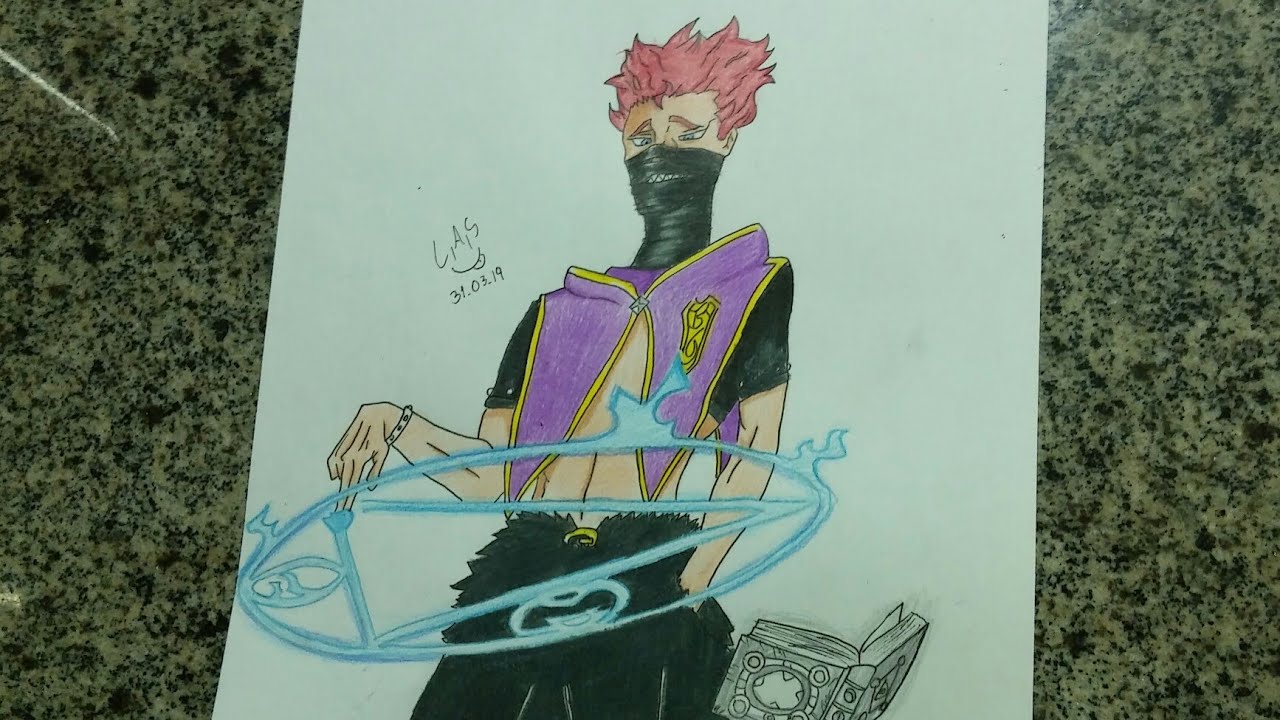 Drawing Zora Ideale - Black clover