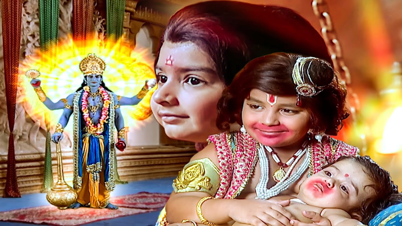 बाल सखा संग खेलते मारुती पर अचानक प्रकट हुए भगवान विष्णु! | Jai Bajrang Bali | Full Story