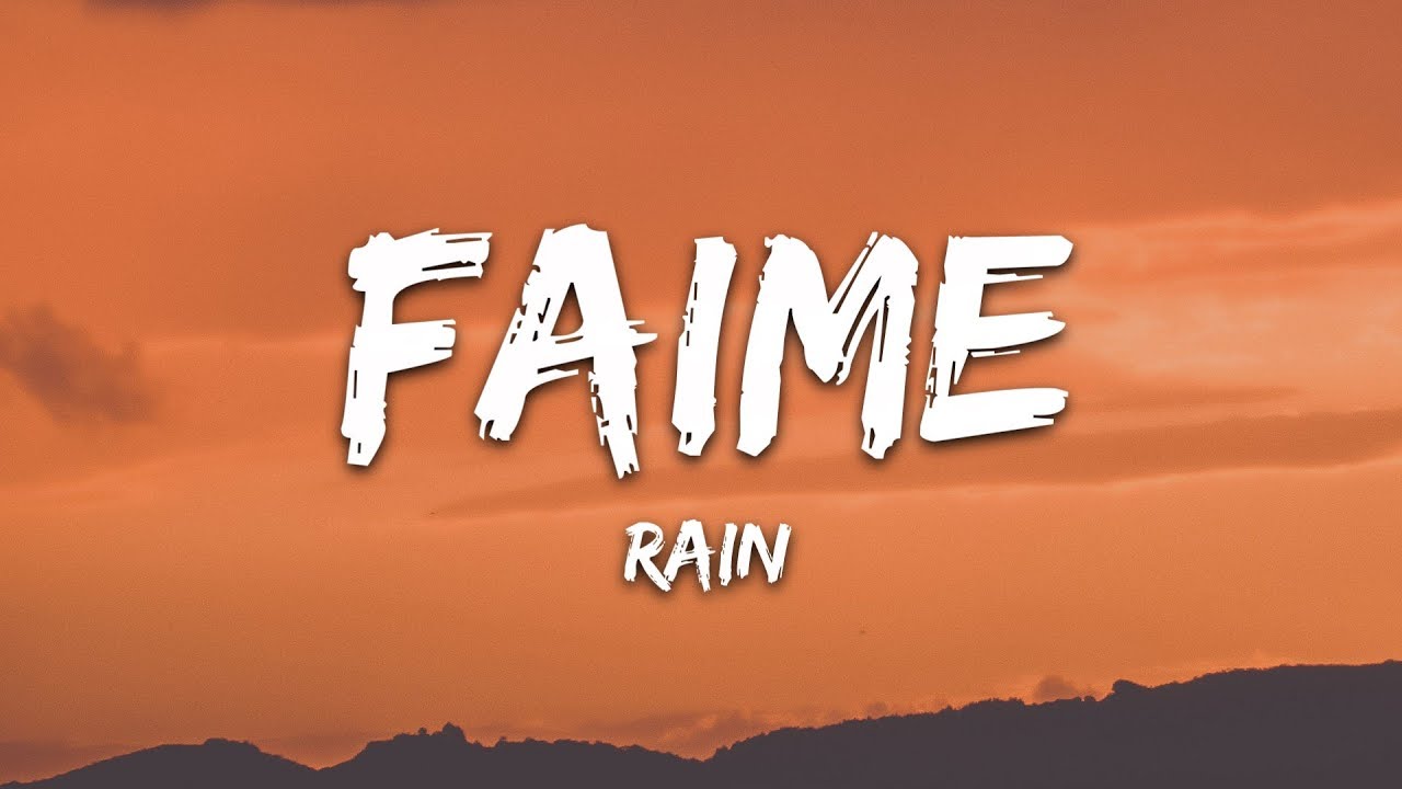 Faime - Rain (Lyrics)
