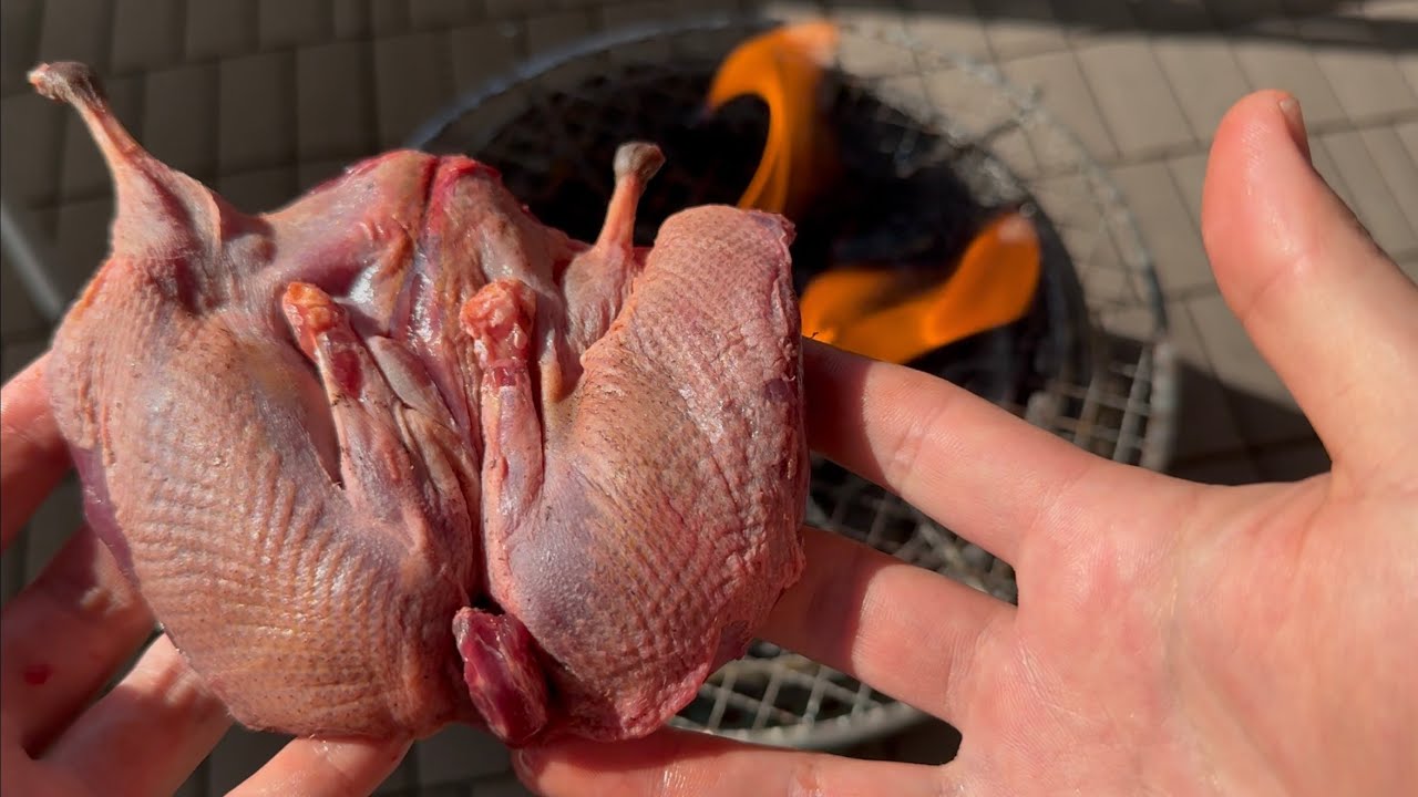 【ベランダ七輪】ついにキョン肉を見つけた