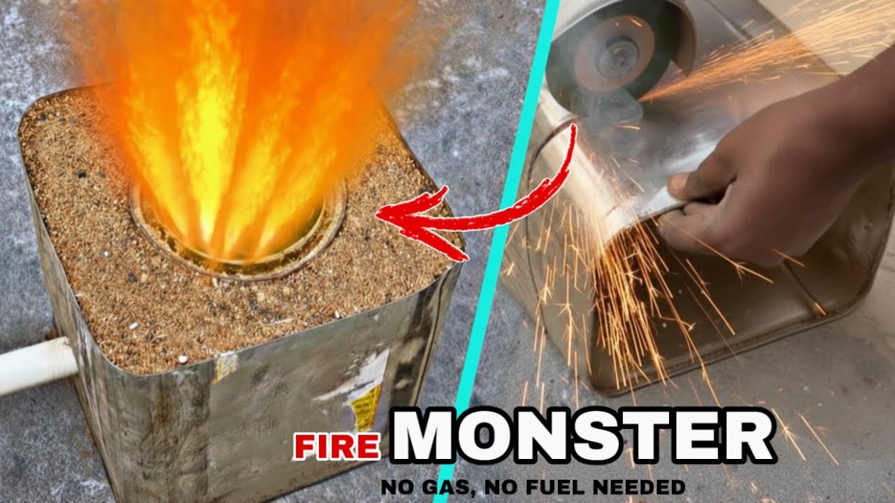 How to Make a Cheap DIY Stove That Saves Money and Time 🔥 | Cooks Faster