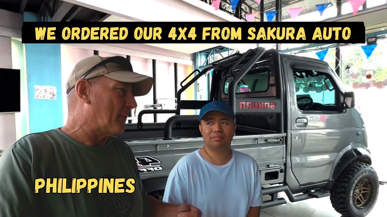 WE BOUGHT OUR 4X4 FROM SAKURA. LET'S TRAVEL THE PHILIPPINES. 🇵🇭 #susuki #surplus #multicab
