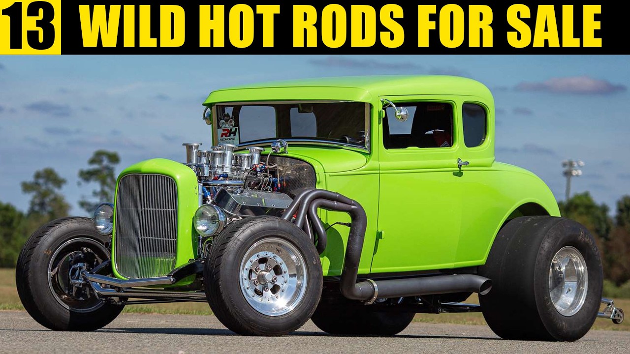 14 Wild Hot Rods for Sale | Insane Custom Hot Rod Cars You Can Buy