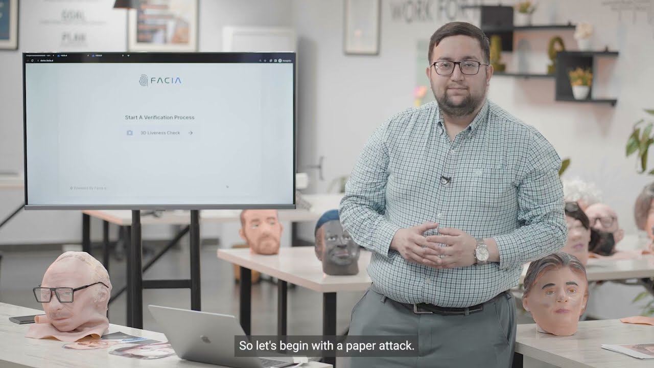 Facia Liveness Detection Demo | 3D Liveness Detection | Face Liveness Detection In Face Recognition