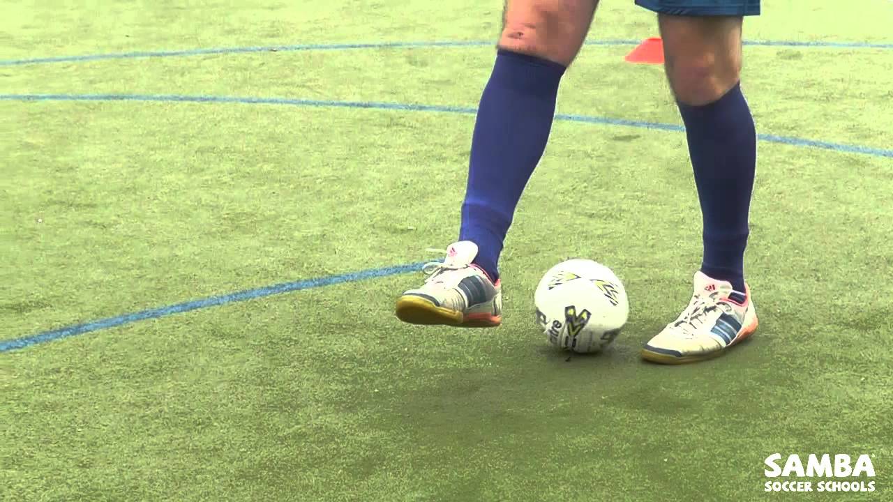 Samba Soccer Skills: Ronaldinho Continious Step Over