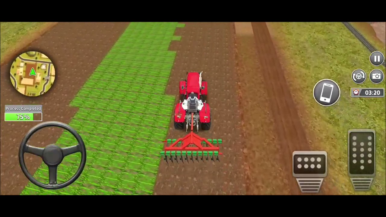 Tractor 🚜 🚜 driver no 1 #gameplay #cartoon #carwalagames #franklin #ludoking #tractor #tranding 
