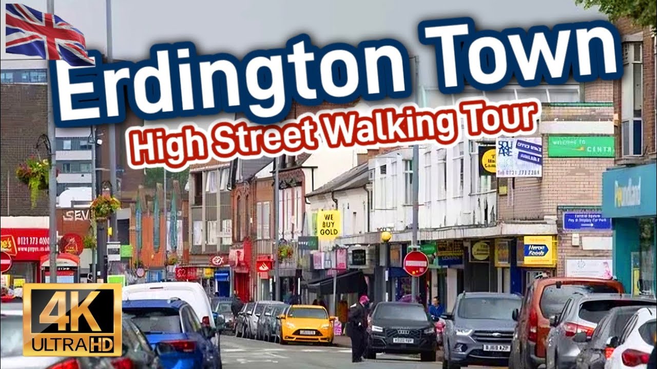 Uncover Erdington Town Centre's Hidden Gems | March 2024 [4k]