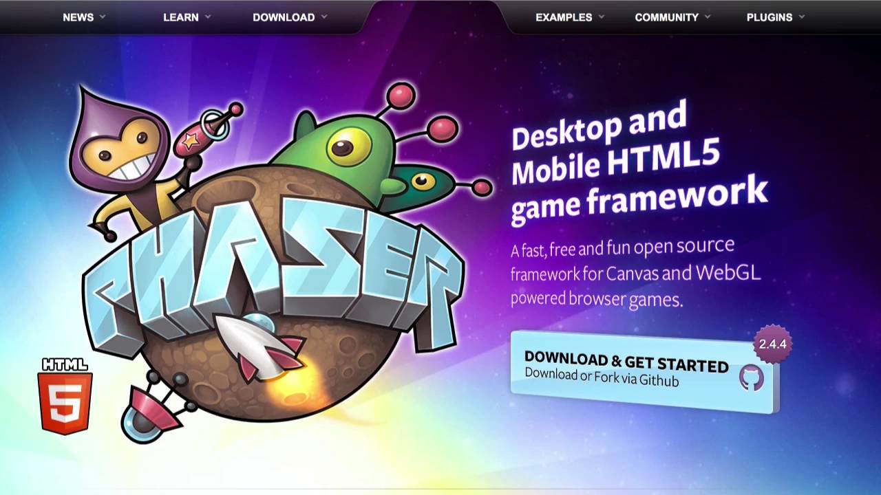HTML 5 game dev - Engines and Libraries