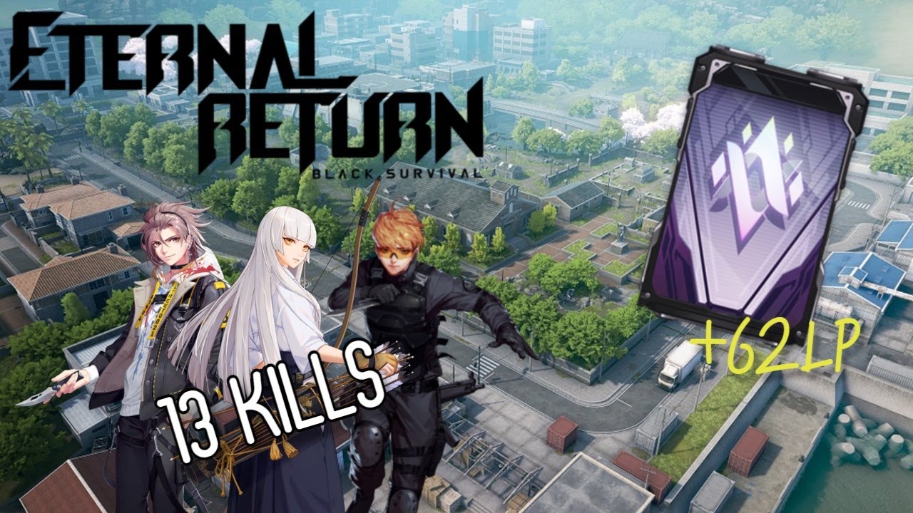 Squads KR Rank Gameplay (Diamond Rank) l Eternal Return : Black Survival
