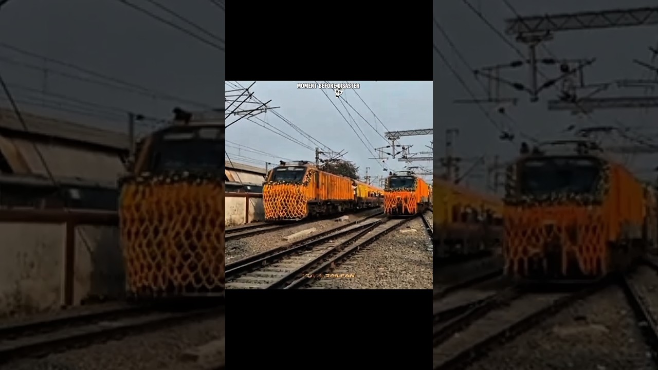 Two New Amrit Bharat Same Time Departure 💀😈