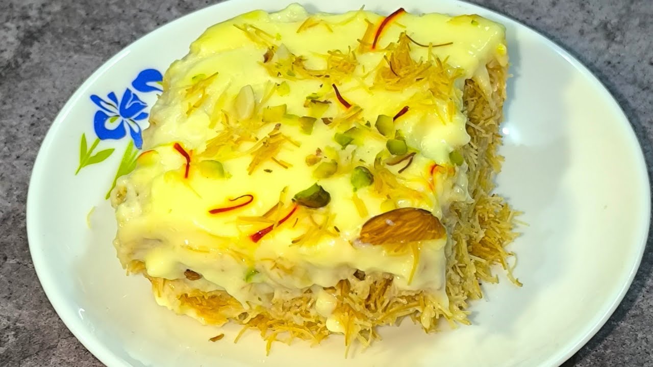 Crispy and Creamy Nawabi Seviyan/Best Eid sweet Recipe 😋