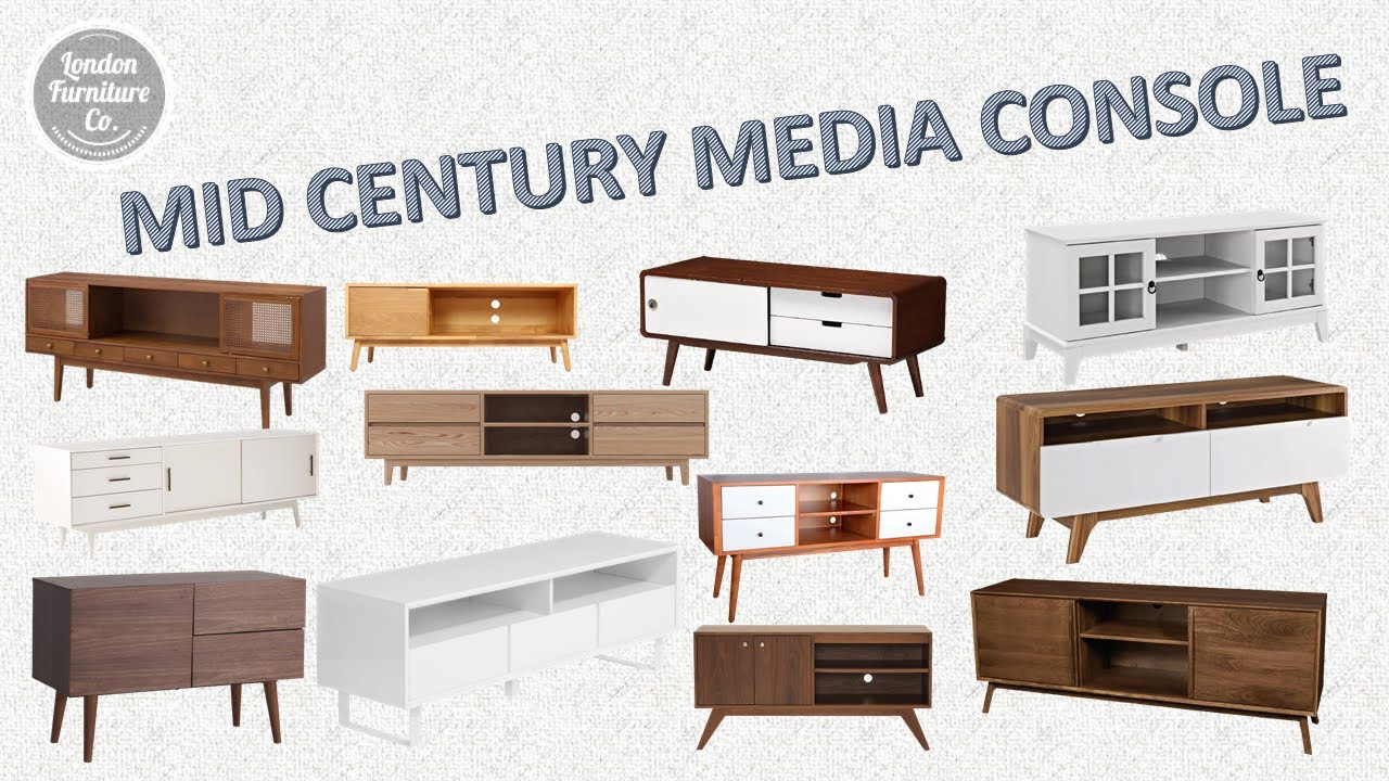 MID CENTURY MEDIA CONSOLE