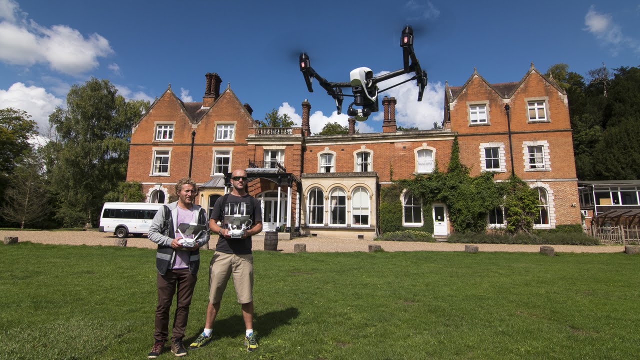 Aerial video: FSC Juniper Hall, Surrey