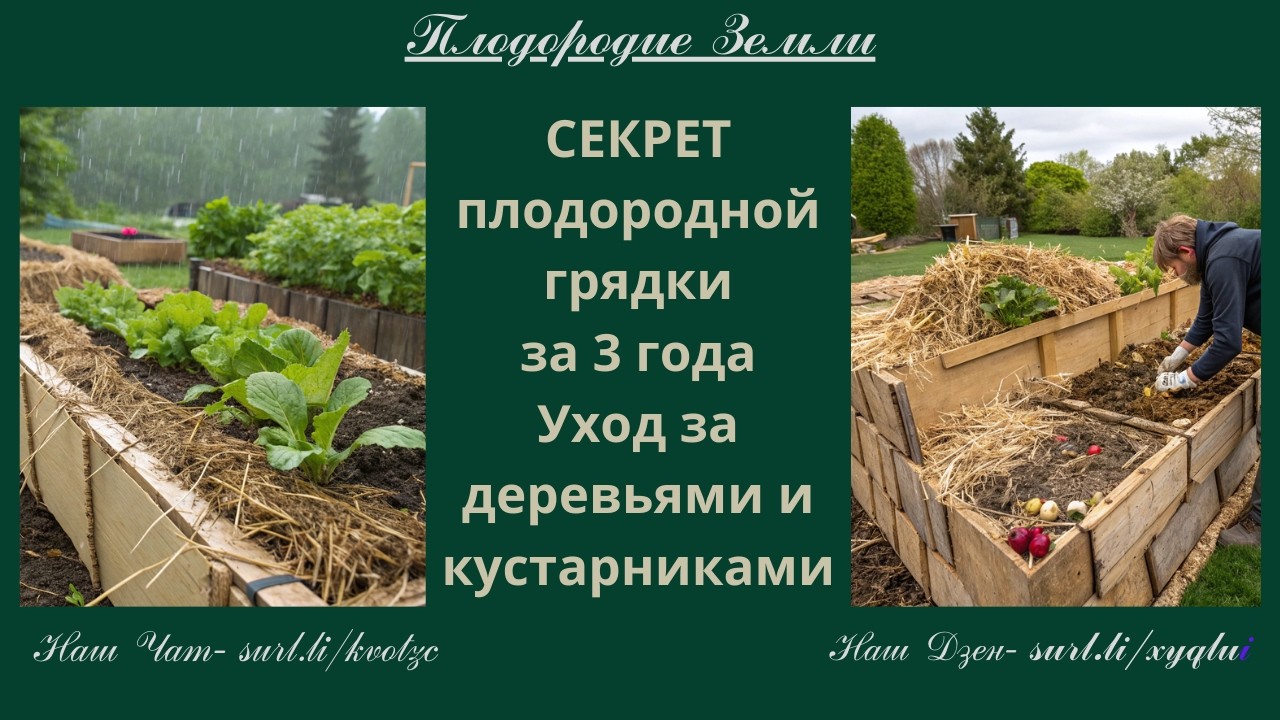 Картон вместо лопаты и тяпки. Ленивый огород #901/26