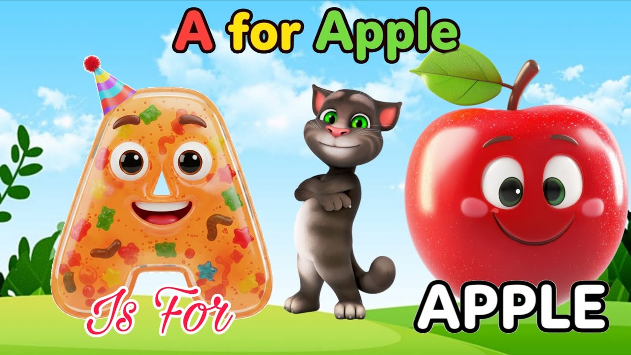 A for Apple | अ से अनार | ABCD| Best Nursery Rhymes 2026 | ABCD Rhymes Song 