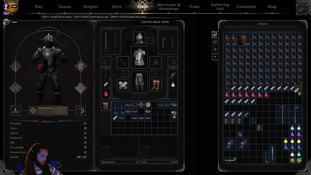 DARK AND DARKER FIGHTER PVP (102/822)