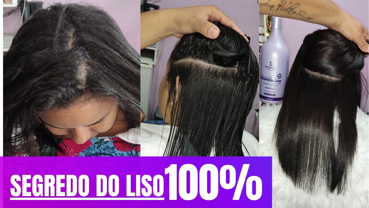 QUAL SEGREDO DO LISO 100%?