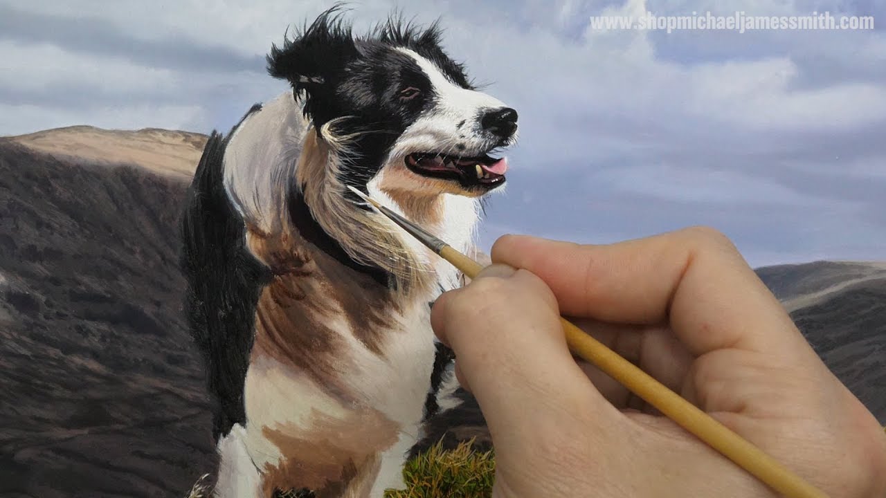 Painting a Dog | Time Lapse | Episode 151