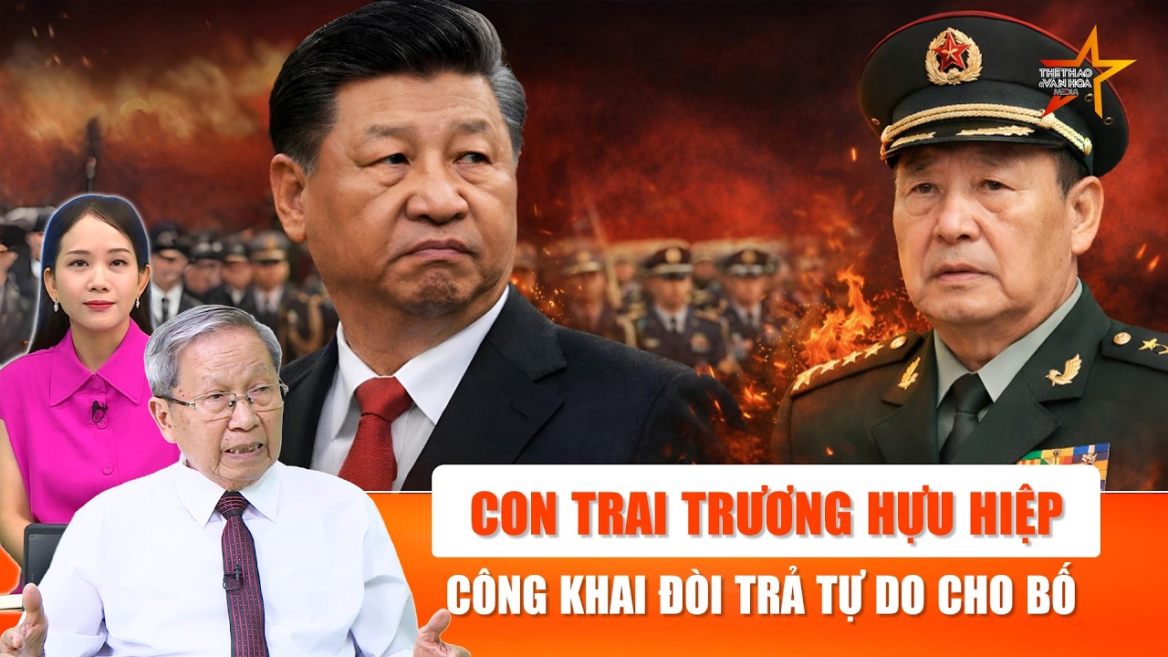 Chuyên gia: Con trai Trương Hựu Hiệp tung lá thư gây chấn động, yêu cầu ông Tập trả tự do cho bố