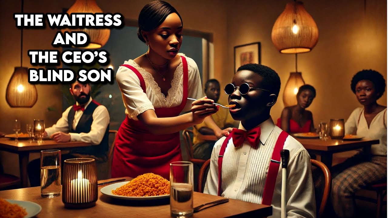 Billionaire Dad Watches Waitress Feed His Disabled Blind Son – And Changes Her Life Forever!
