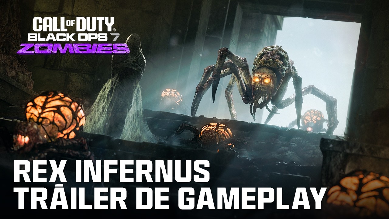 REX INFERNUS TR&Aacute;ILER DE GAMEPLAY | Call of Duty: Black Ops 7 Zombies