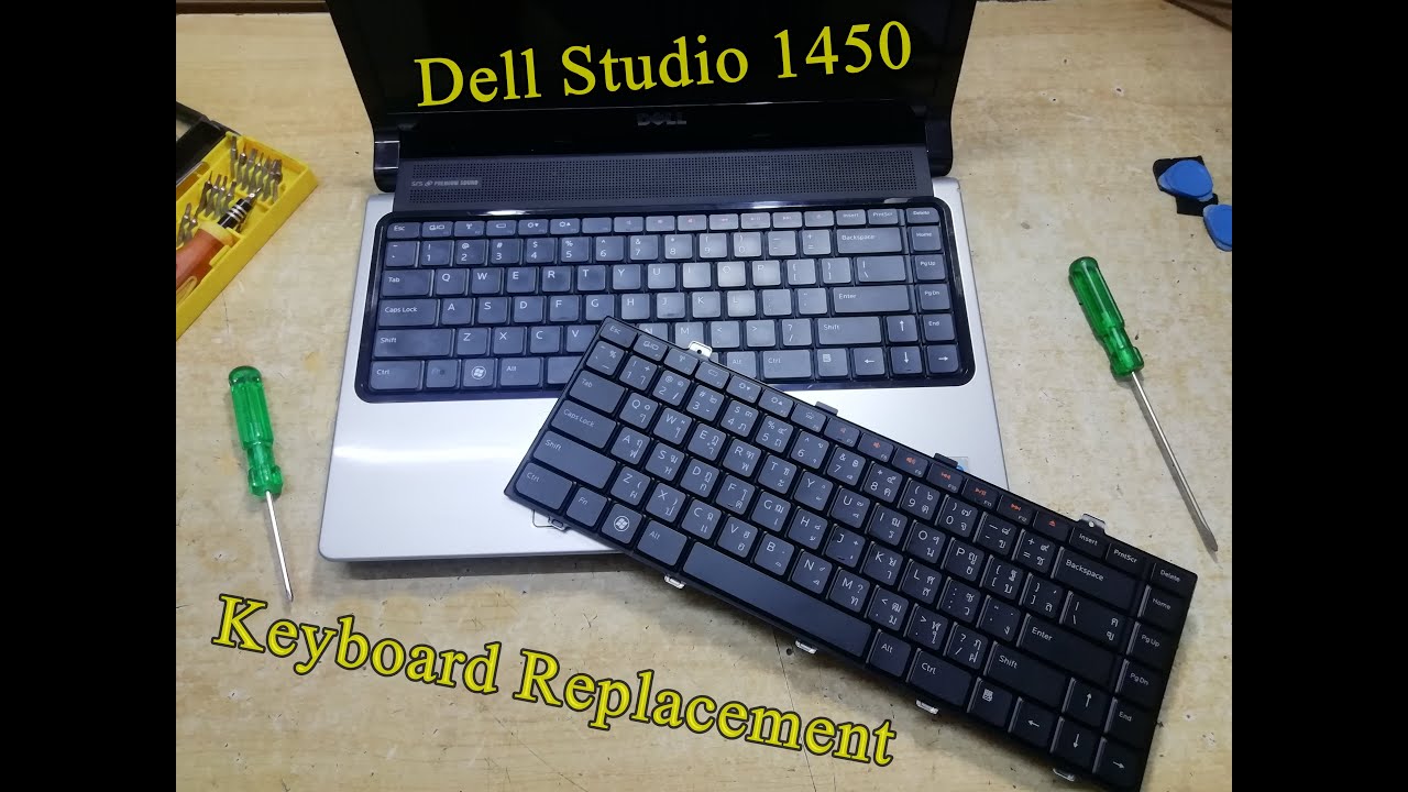 Dell Studio 14-1450 | Dell P03G Keyboard Replacement