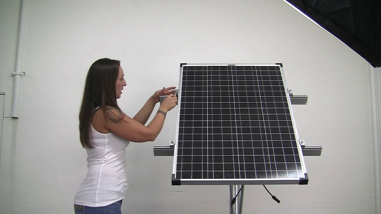 Solar Panel Top of Pole PV Mount | Missouri Wind and Solar