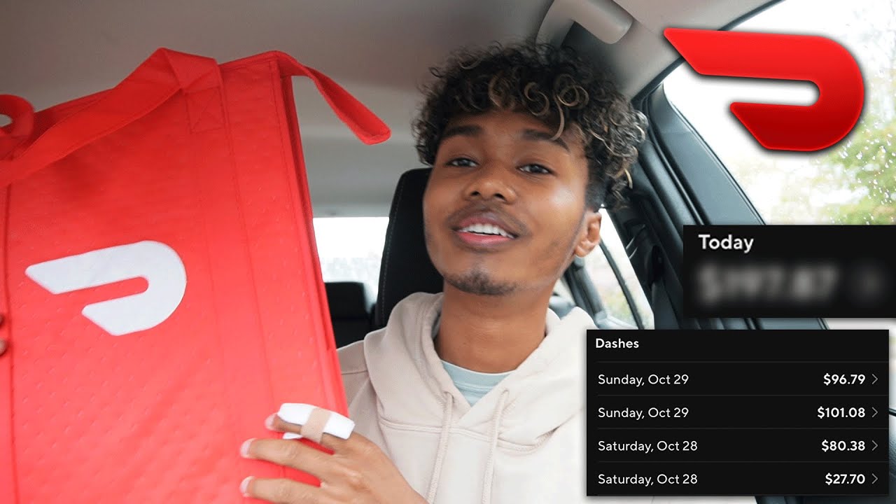 Making extra money on the weekend as a DoorDash  driver - How much did I make?