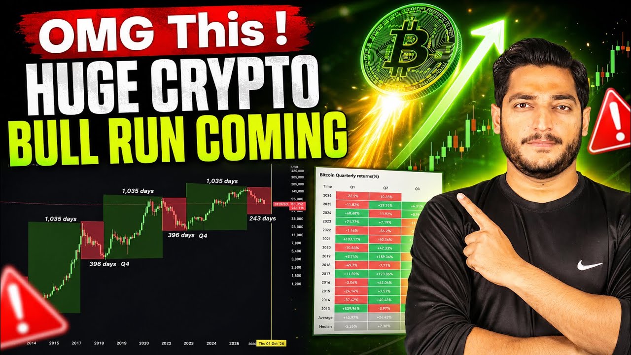 Huge Crypto Bull Run is Waiting For US Don&rsquo;t Panic !