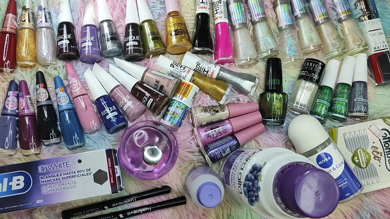 COMPRINHAS DE ESMALTES, PERFUMARIA E FARMÁCIA (MUITOS ESMALTES)