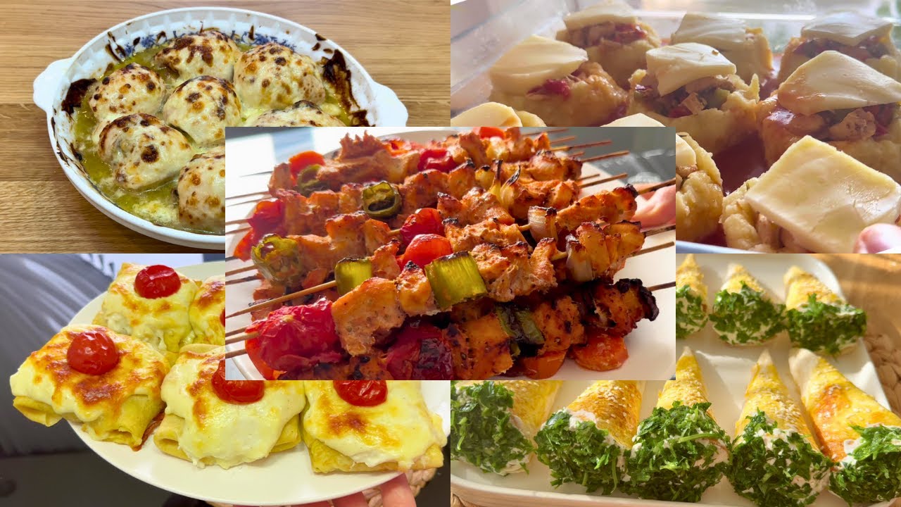 5 разных рецептов блюд из курицы 🍗 Блюда из курицы на ифтар | Приготовления к столу Рамадана