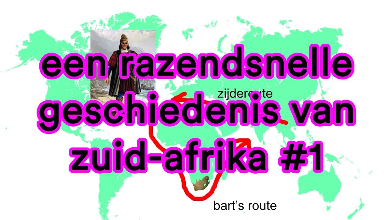 Een razendsnelle geschiedenis van Zuid-Afrika #1