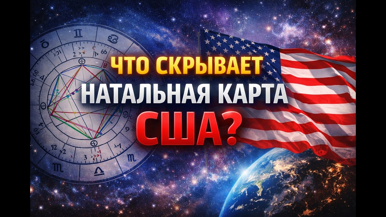 Натальная карта США и ее влияние на мир